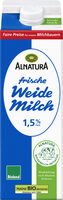 Frische Weidemilch 1,5%