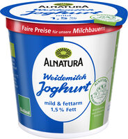 Weidemilch Joghurt Natur 1,5%