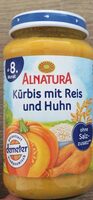 Kürbis mit Reis & Huhn