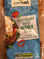 Mediteraner Gemüseburger
