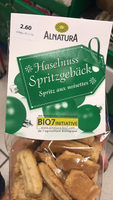 Bio Haselnuss Spritzgebäck