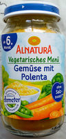 Gemüse mit Polenta