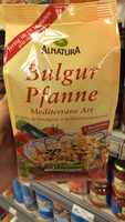 Poêlée de boulgour à la méditerranéenne 2 portions