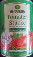 Tomaten Stücke Kräuter Alnatura