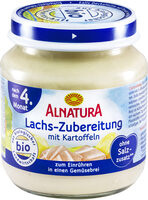 Lachs-Zubereitung