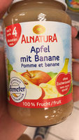 Pomme et banane