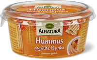 Hummus gegrillte Paprika