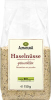 Haselnüsse gemahlen