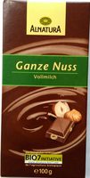 Ganze Nuss Vollmilch
