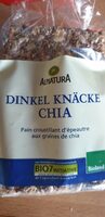 Alnatura Dinkel Knäcke Chia 4104420145566 Bio Knäckebrot mit Dinkel 57% und Chiasamen 5%