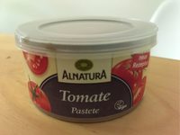 Vegane Pastete auf Hefe-Basis Tomat