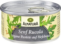 Vegane Pastete auf Hefe-Basis Senf