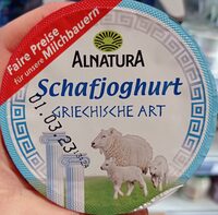Schafjoghurt griechische Art