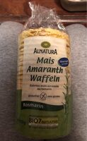 Mais-Amaranth Waffeln Rosmarin