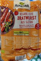 Vegan Rote Bratwurst aus seitan