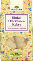 Dinkel Osterhasen Kekse