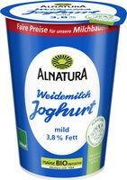 Weidemilch Joghurt Natur 3,8%