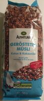 Alnatura Geröstetes Müsli Kokos & Kakaonibs