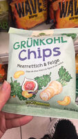 Grünkohl Chips Meerrettich & Feige