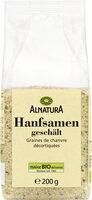 Hanfsamen geschält