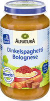 Dinkelspaghetti Bolognese (ab 8. Monat)