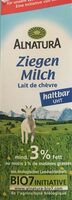 Ziegenmilch, mind. 3% Fett, ultrahocherhitzt, homogenisiert