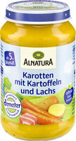 Karotten m. Kartoff. & Lachs