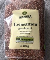 Leinsamen, geschrotet