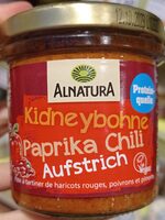 Kidneybohne Paprika Chili Aufstrich