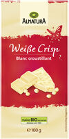 Weiße Crisp Schokolade