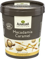 Macadamia Caramel Eiscreme (TK)