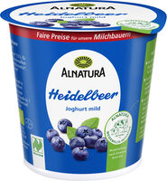 Weidemilch Heidelbeer Joghurt