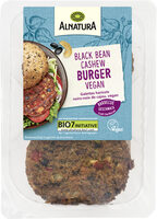 Black Bean-Cashew Burger