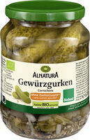 Gewürzgurken ungesüßt
