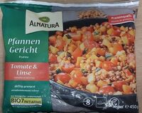 Poêlée tomate et lentille