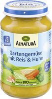 Gartengemüse mit Reis & Huhn