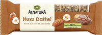 Nuss Dattel Fruchtschnitte
