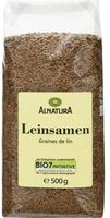 Leinsamen geschrotet