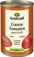 Ganze Tomaten geschält