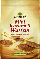 Mini Karamell Waffeln