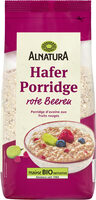 Hafer Porridge Rote Beeren