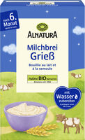 Grieß Milchbrei