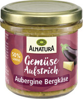 Gemüseaufstrich Aubergine Bergkäse