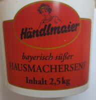 Bayerisch süßer Hausmachersenf