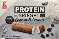 Protein Eisriegel Cookie & Cream