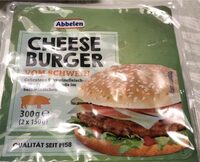 Cheeseburger vom Schwein