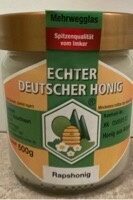 Echter deutscher Honig Rapshonig