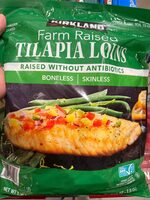 Farm Raised Tilapia Loins