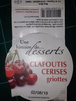 Clafoutis cerises griottes