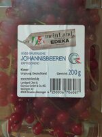 Süß-säuerlich rote Johannisbeeren